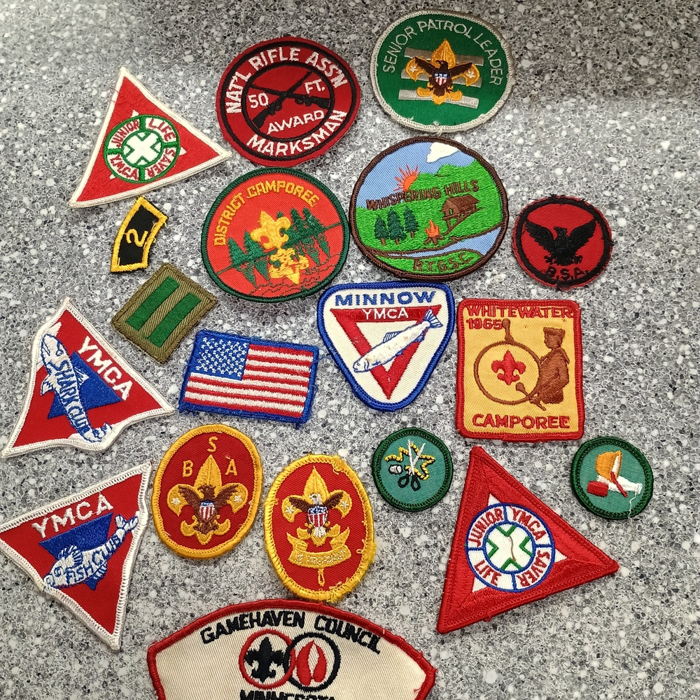 Colorful Embroidered Patches Collection